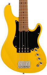 Basse électrique solid body Cort GB-Short Scale - Yellow crush