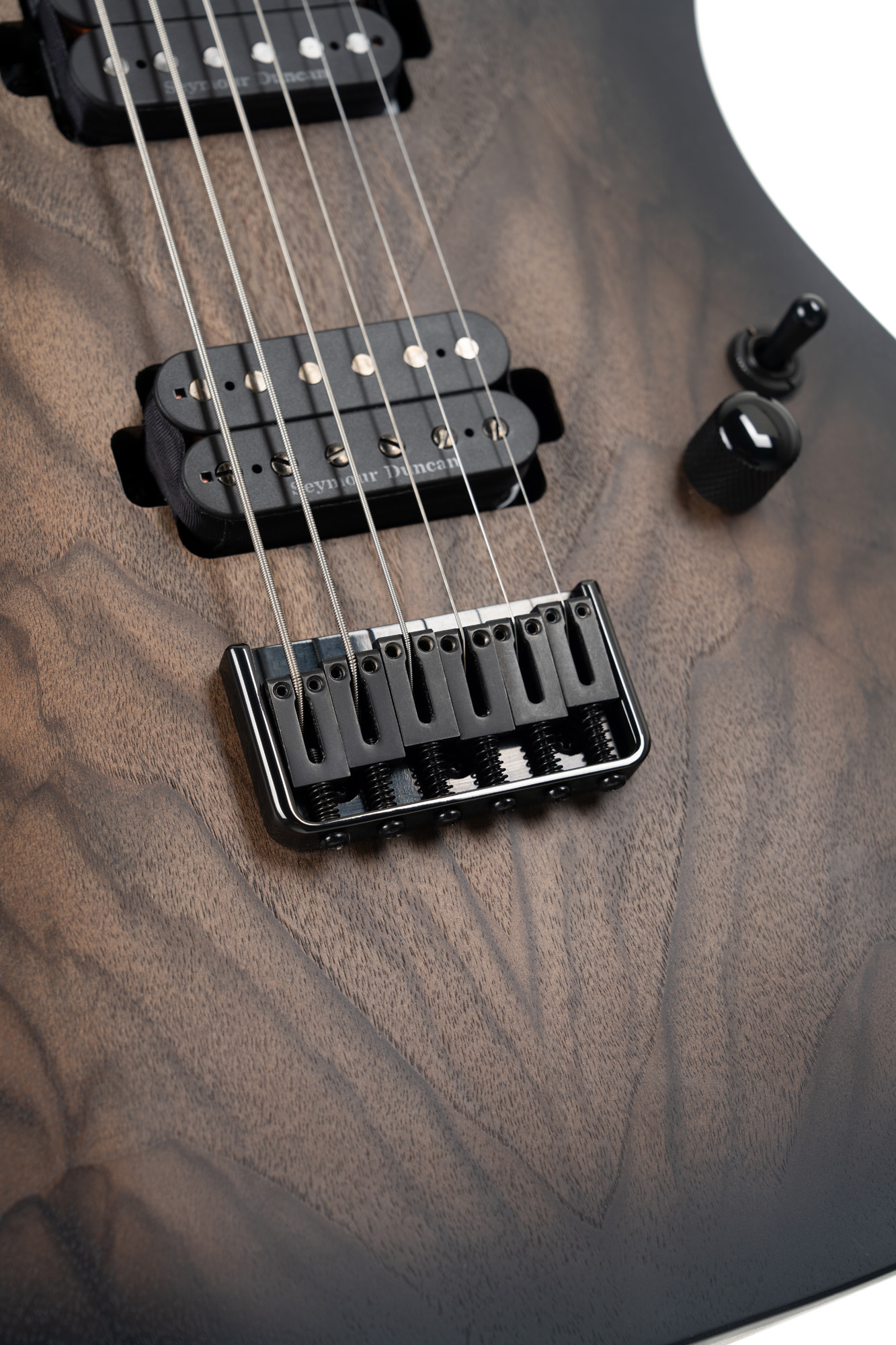 Cort Kx500 Baritone 2h Seymour Duncan Ht Eb - Black Burst - Guitare Électrique MÉtal - Variation 4