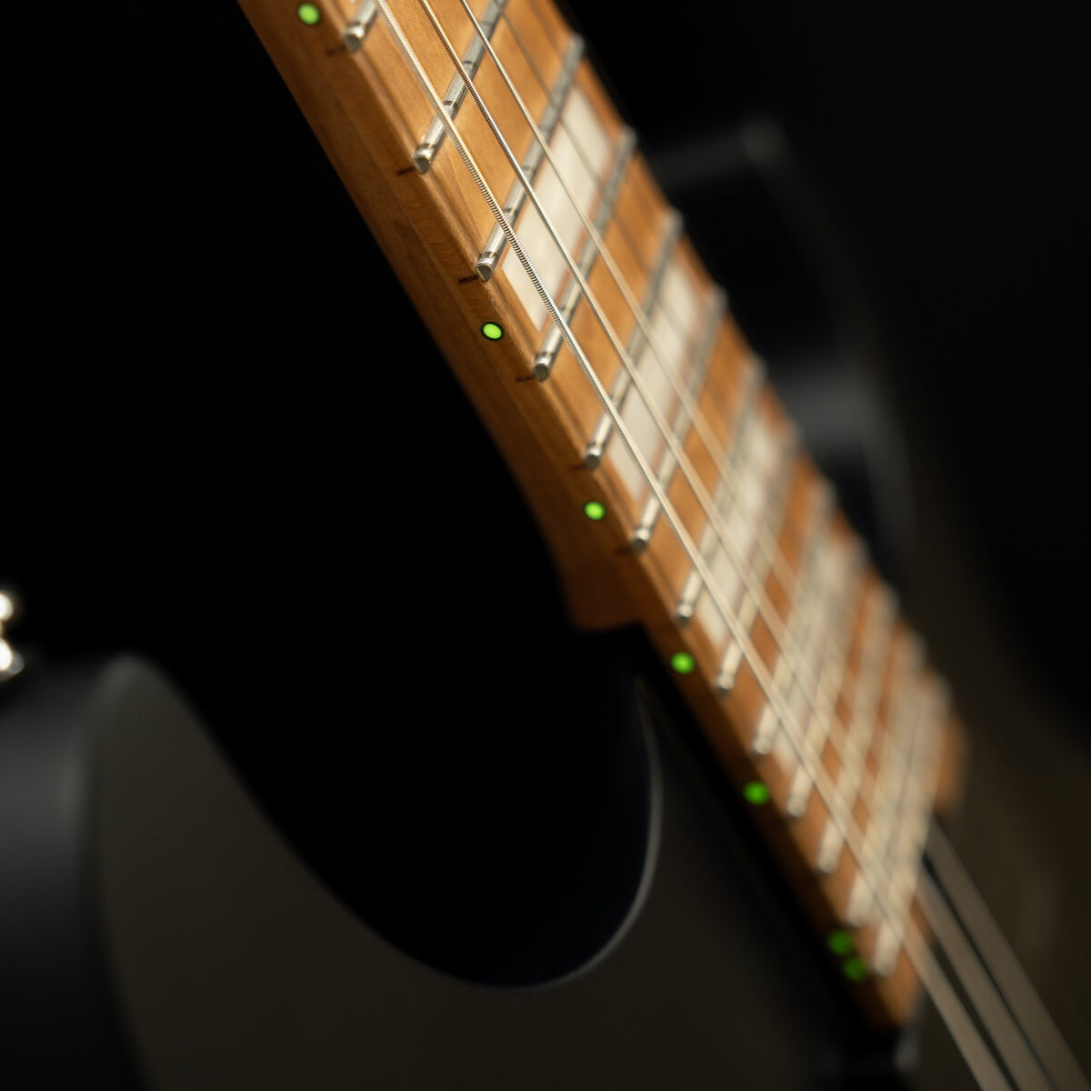 Cort Kx600 Infinite 2h Fishman Fluence Ht Mn - Black Satin - Guitare Électrique Forme Str - Variation 5