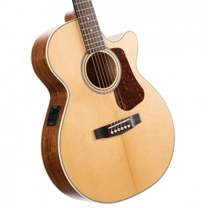 Cort L100f Luce Concert Cw Epicea Acajou Ova - Natural Satin - Guitare Electro Acoustique - Variation 1