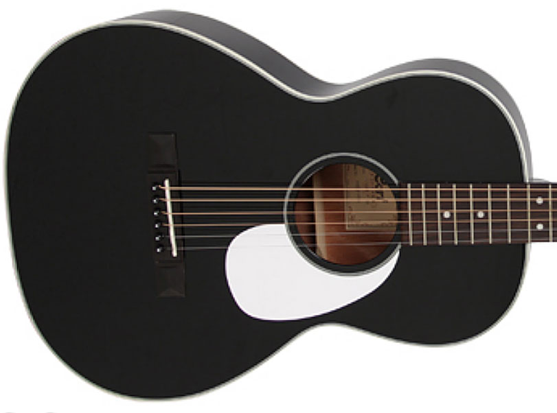 Cort L100p Bk Luce Parlor Epicea Acajou Fishman - Black - Guitare Acoustique - Variation 2