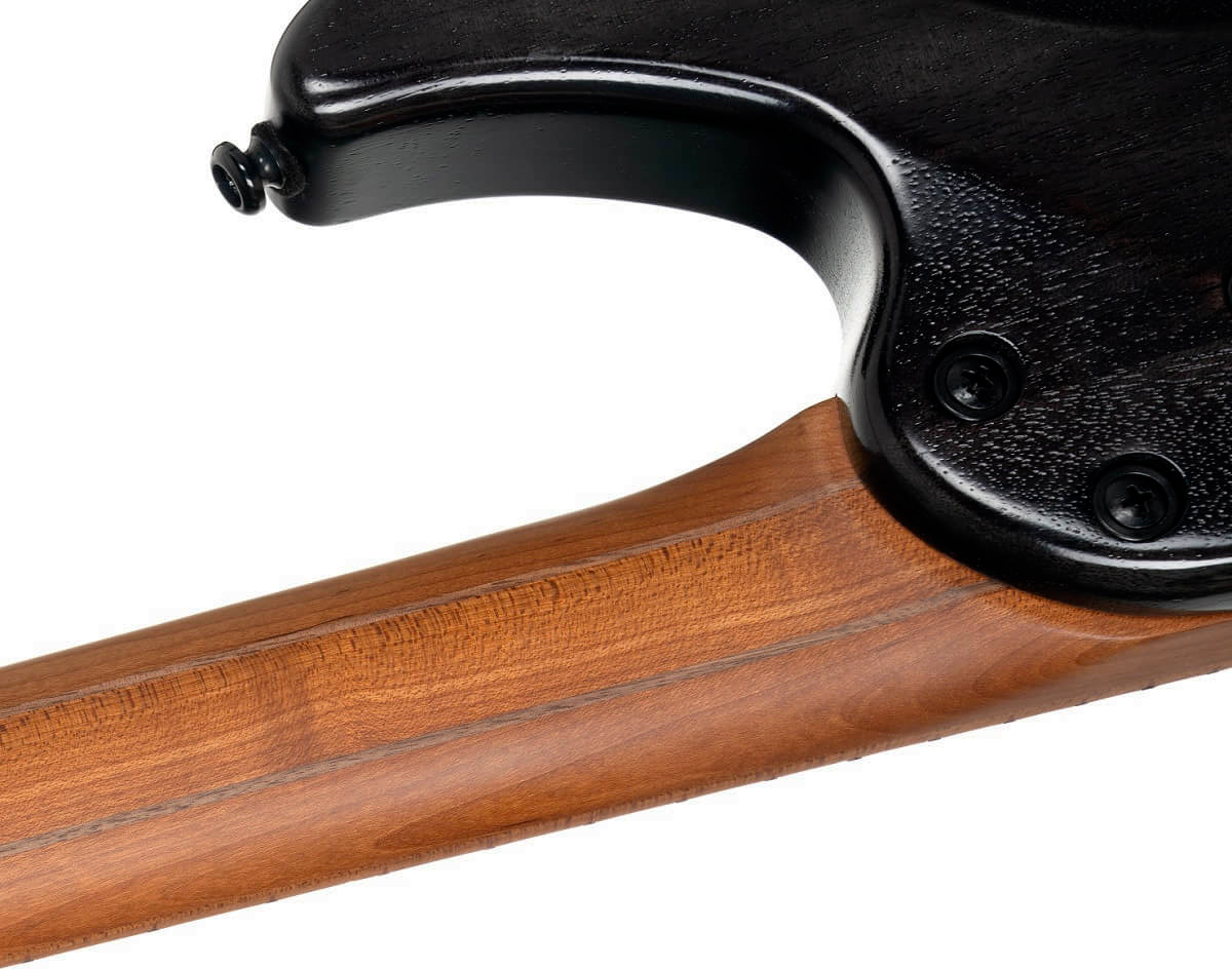 Cort Space G6tr 2h Fr Mn - Gloss Lava - Guitare Électrique Voyage - Variation 8