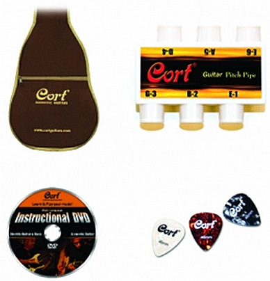 Cort Trailblazer Cap-810 Pack - Pack Guitare Acoustique - Variation 2