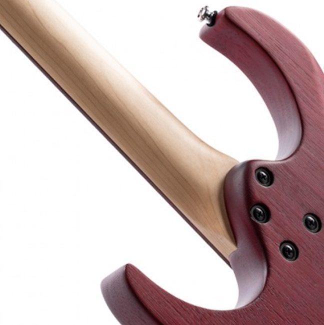 Cort X100 Opbc 2h Trem Jat - Open Pore Black Cherry - Guitare Électrique Forme Str - Variation 2