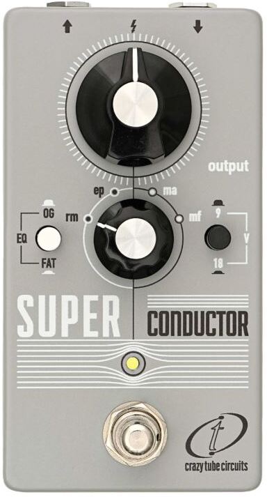 Crazy Tube Circuit Super Conductor - PÉdale Volume / Boost. / Expression - Main picture