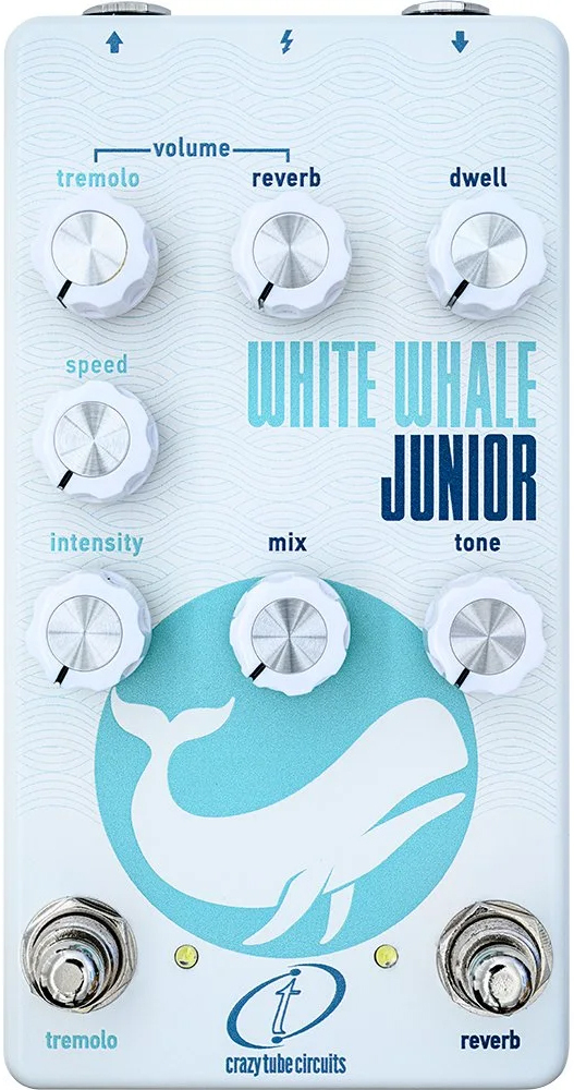 Crazy Tube Circuit White Whale Junior Reverb / Tremolo - PÉdale Reverb / Delay / Echo - Main picture