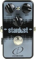 Pédale overdrive / distortion / fuzz Crazy tube circuit BLACKFACE STARDUST