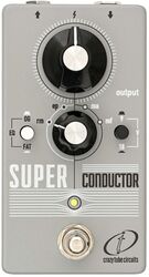 Pédale volume / boost. / expression Crazy tube circuit Super Conductor
