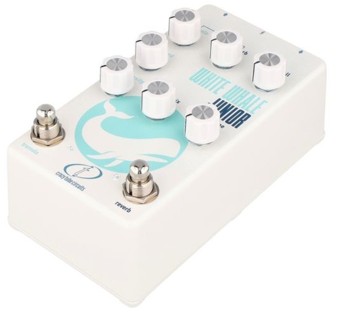 Crazy Tube Circuit White Whale Junior Reverb / Tremolo - PÉdale Reverb / Delay / Echo - Variation 1