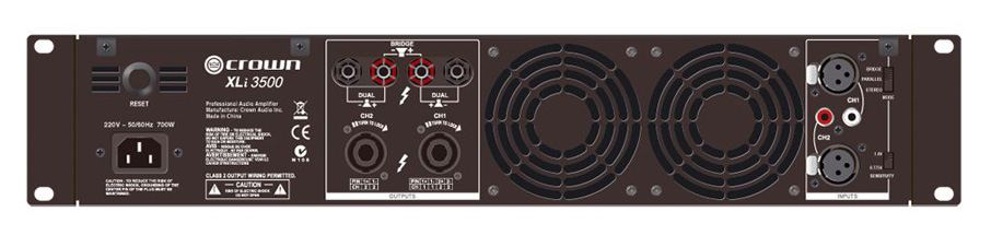Crown Xli3500 - Ampli Puissance Sono StÉrÉo - Variation 1