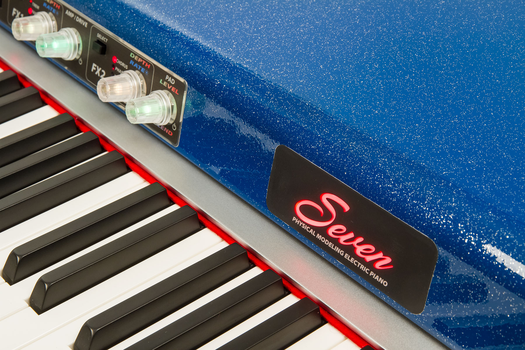 Crumar Seven Blue Limited Edition - Clavier De ScÈne - Variation 4