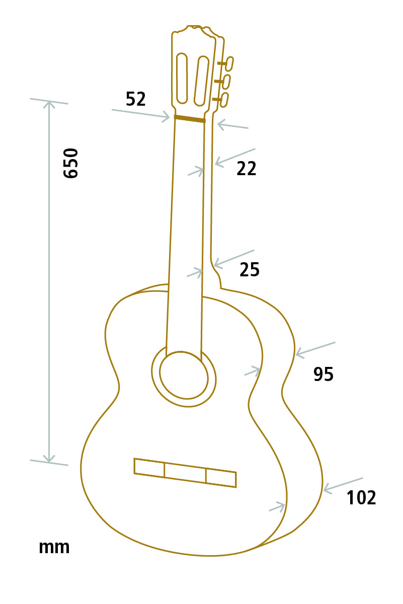 Cuenca 10a 4/4 Epicea Acajou Rw - Natural Gloss - Guitare Classique Format 4/4 - Variation 2