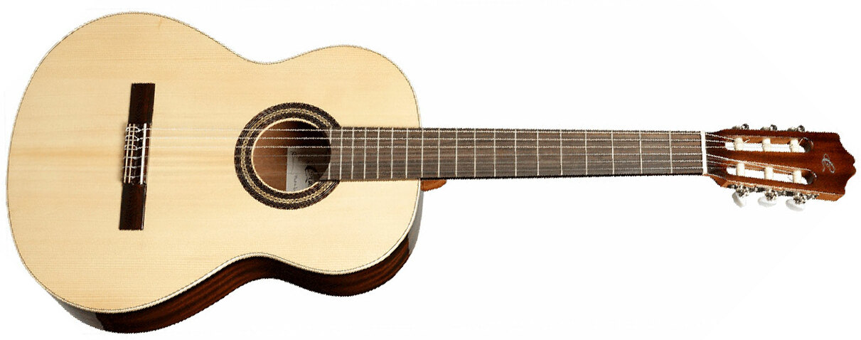 Cuenca 10a 4/4 Epicea Acajou Rw - Natural Gloss - Guitare Classique Format 4/4 - Main picture