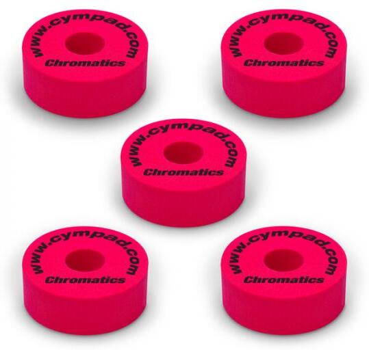 Cympad Set 5 Pads Cympad Chromatics Rouge - Rondelle Batterie - Main picture