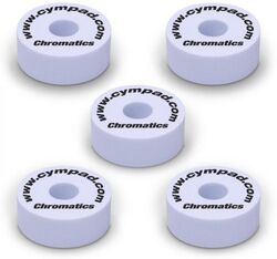 Rondelle batterie Cympad SET 5 PADS CYMPAD CHROMATICS BLANC