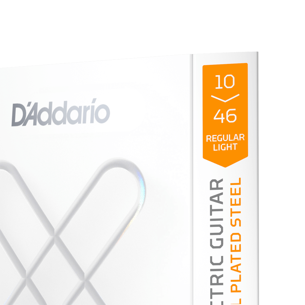 D'addario Jeu De 6 Cordes 10-46 Regular Light Coated Electric Guitar Strings 2-pack - Cordes Guitare Électrique - Variation 7
