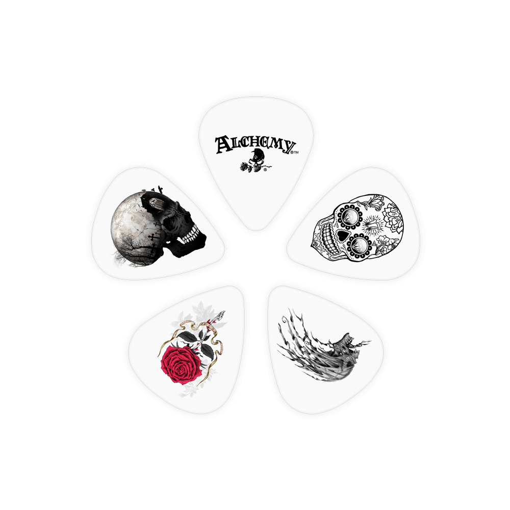 D'addario 1cwh4-02al Alchemy Picks Crypt Collection - MÉdiator & Onglet - Variation 1