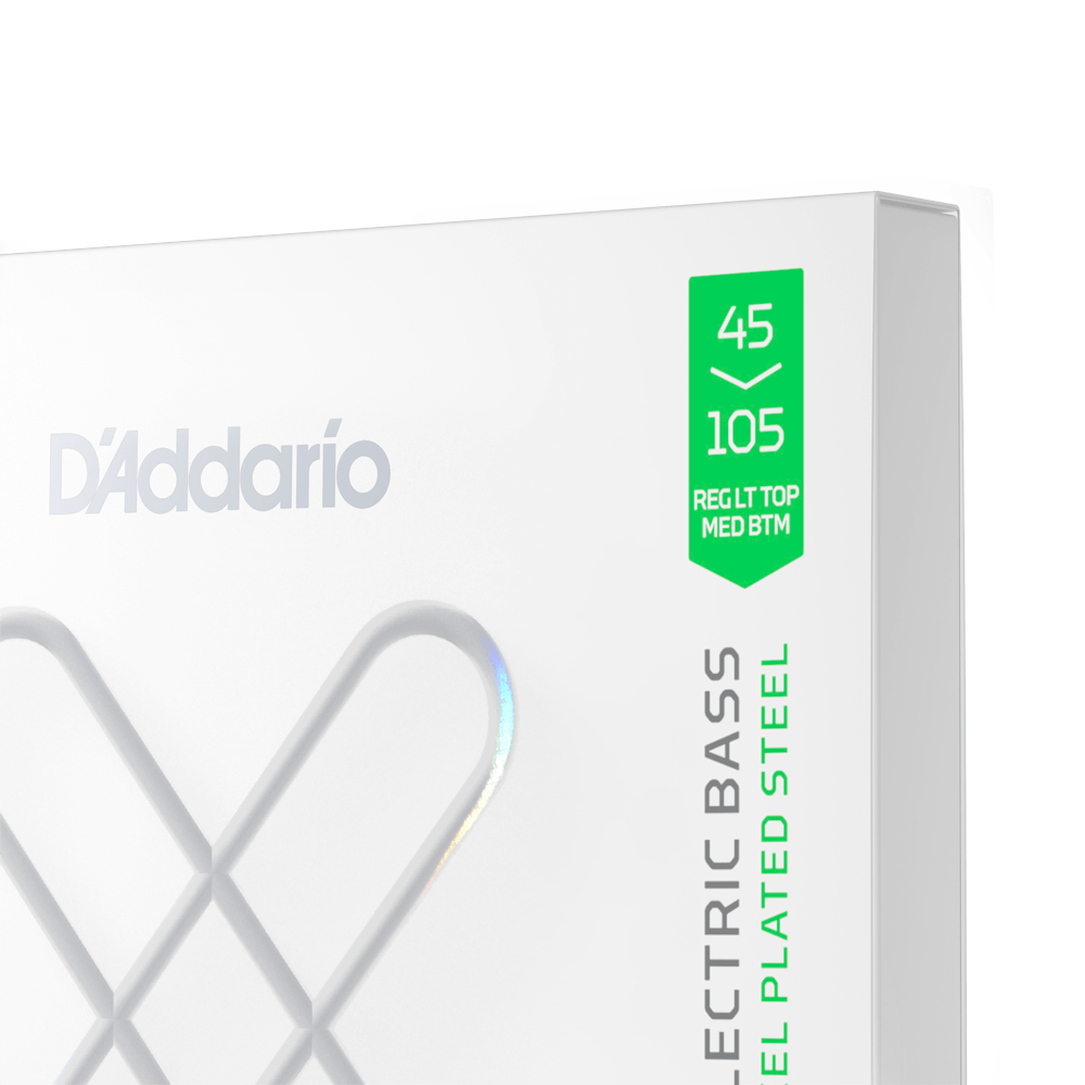 D'addario 45-105 Light Top Medium Bottom, Long Scale Coated Bass Strings - Cordes Guitare Électrique - Variation 3