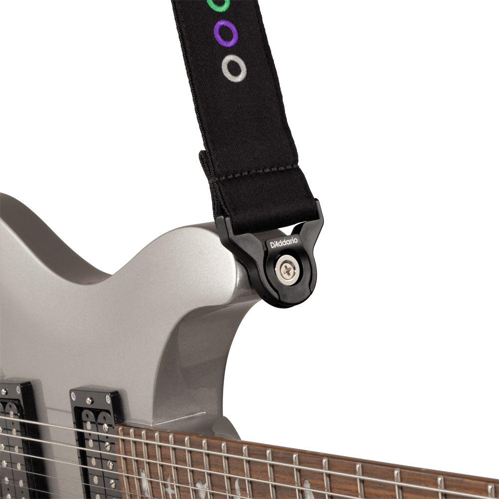 D'addario 50bal16 Auto Lock Woven Guitar Strap, Ball End - Sangle Courroie - Variation 3