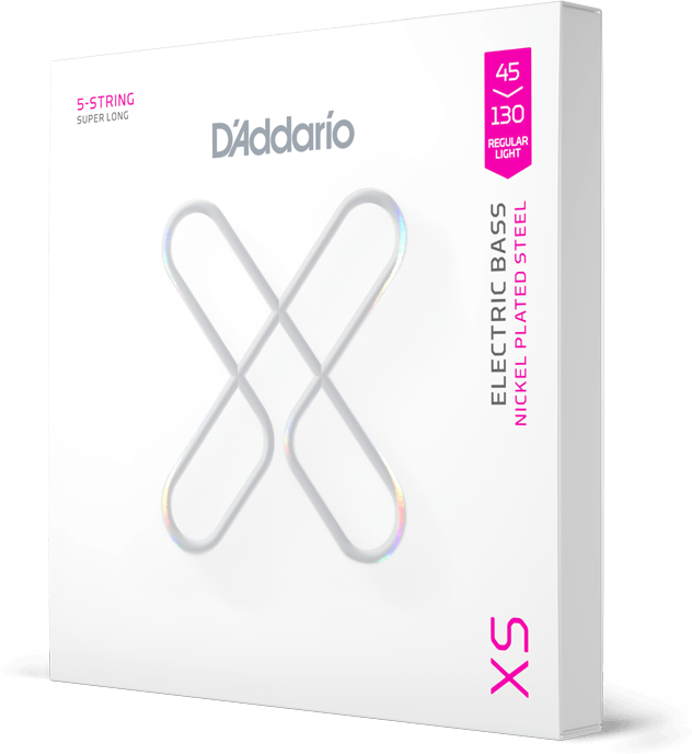 D'addario 45-130 Regular Light, Super Long Scale Coated Bass Strings - Cordes Guitare Électrique - Main picture