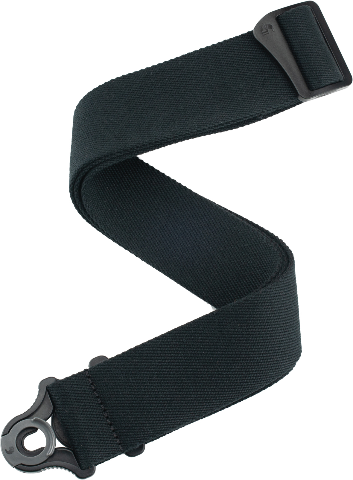 D'addario Auto Lock Strap Skater Black - Sangle Courroie - Main picture