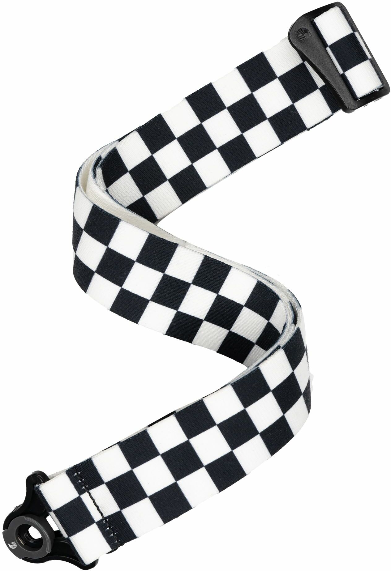 D'addario Auto Lock Strap Skater Checkerboard - Sangle Courroie - Main picture