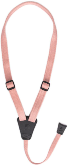 D'addario Eco-comfort Ukulele Strap Coral - Sangle Ukulele & Mandoline - Main picture