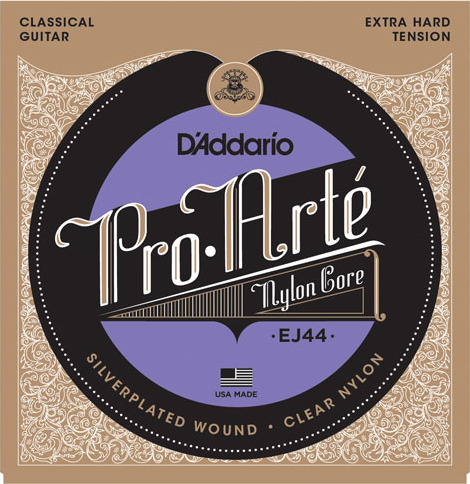 D'addario Jeu De 6 Cordes Ej44 Pro Arte  Classical Nylon Core - Hard Tension - Cordes Guitare Classique Nylon - Main picture