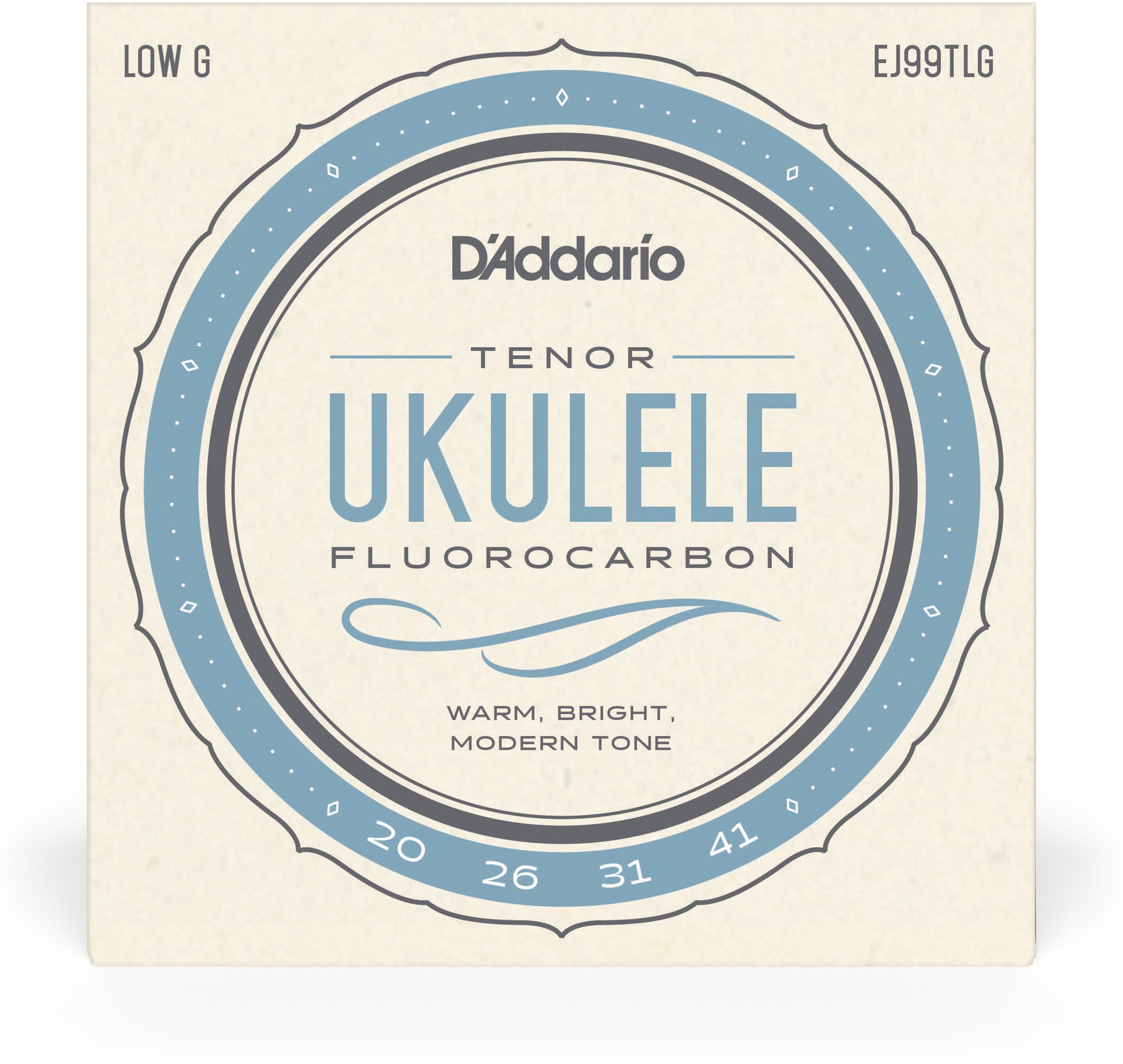 D'addario Ej99tlg Pro-arte Carbon Ukulele Tenor Low G - Cordes Ukelele - Main picture