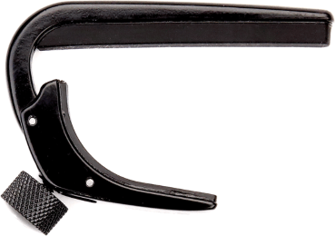 D'addario Ns Ned Steinberger Cp04 Guit. Classique Black - Capodastre & Fatfinger - Main picture