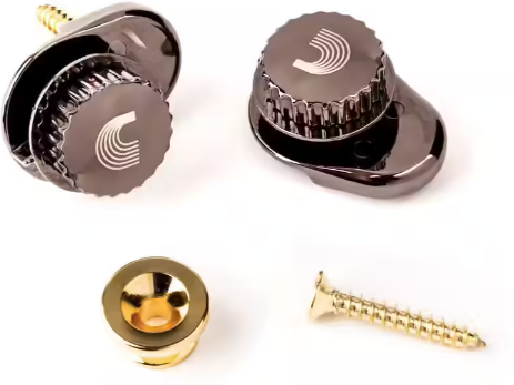 D'addario Ns Strap Lock System - Gold - Strap Lock - Main picture