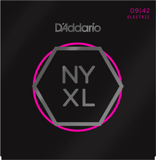 D'addario Jeu De 6 Cordes Nyxl0942 Nickel Wound - Super Light 09-42 - Cordes Guitare Électrique - Main picture