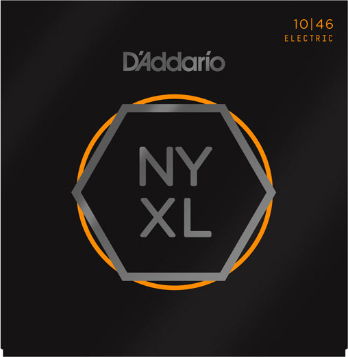 D'addario Jeu De 6 Cordes Nyxl1046 Nickel Wound - Regular Light 10-46 - Cordes Guitare Électrique - Main picture