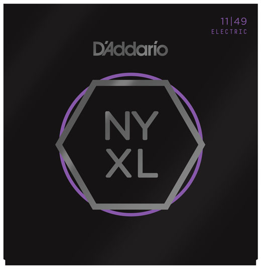 D'addario Jeu De 6 Cordes Nyxl1149 Nickel Wound Electric Guitar Medium 11-49 - Cordes Guitare Électrique - Main picture