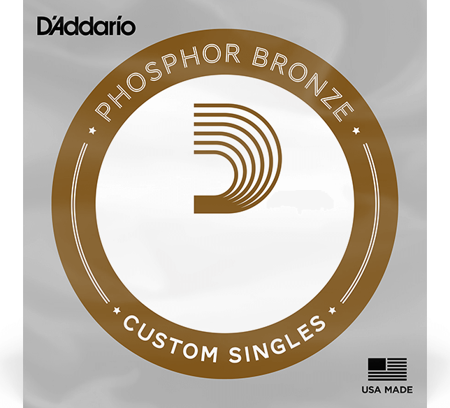 D'addario Corde Au DÉtail Pb059 Folk (1) Phosphor Bronze Wound 059 - Cordes Guitare Acoustique - Main picture