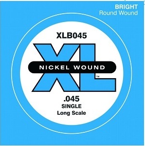 D'addario Corde Au DÉtail Xlb045 Bass (1) Xl Nickel Wound 045 Long Scale - Cordes Basse Électrique - Main picture