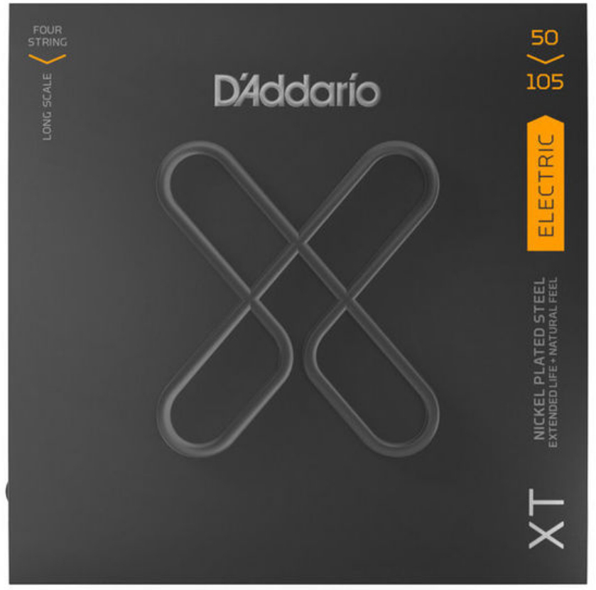 D'addario Xtb50105 Nps Electric Bass Long Scale 6c 50-105 - Cordes Basse Électrique - Main picture