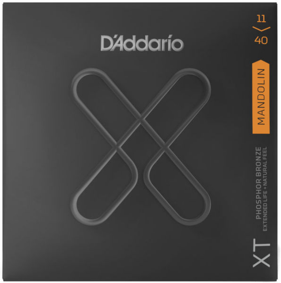 D'addario Jeu De Cordes Xtm1140 Mandolin Phosphor Bronze 11-40 - Cordes Mandoline - Main picture