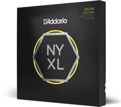 32-130 Hybrid Light 6-String, Multiscale, NYXL Bass Guitar Strings