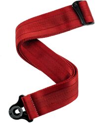 Sangle courroie D'addario Auto Lock Strap Blood Red