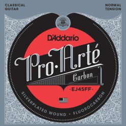 Cordes guitare classique nylon D'addario EJ45FF - Jeu de 6 cordes