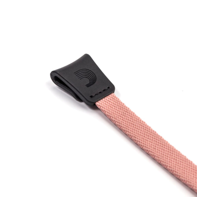 D'addario Eco-comfort Ukulele Strap Coral - Sangle Ukulele & Mandoline - Variation 2