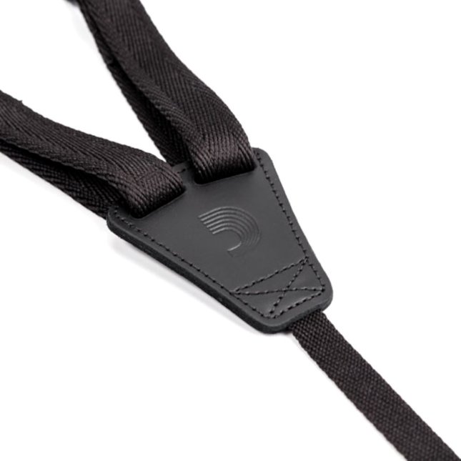 D'addario Eco-comfort Ukulele Strap Black - Sangle Ukulele & Mandoline - Variation 4