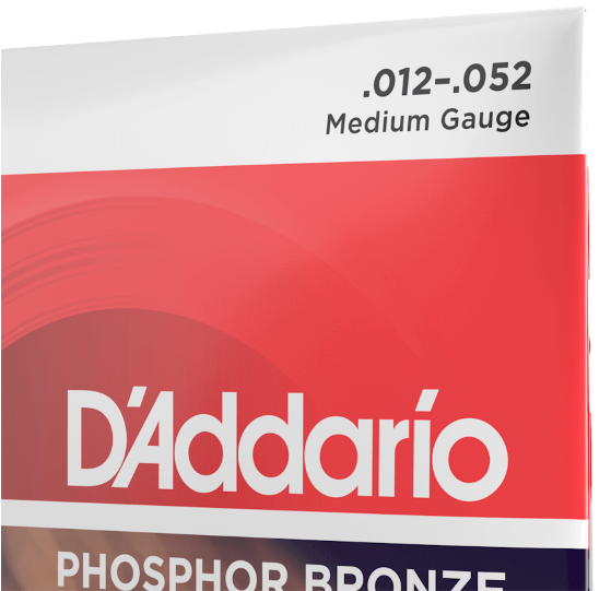 D'addario Jeu De 12 Cordes Ej39 Phosphor Bronze Acoustic Guitar Medium 13-56 - Cordes Guitare Acoustique - Variation 3