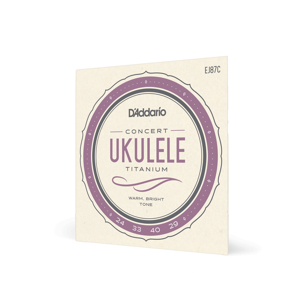 D'addario Ej87c UkulÉlÉ Concert (4)  Pro-artÉ Titanium 024-029 - Cordes Ukelele - Variation 1