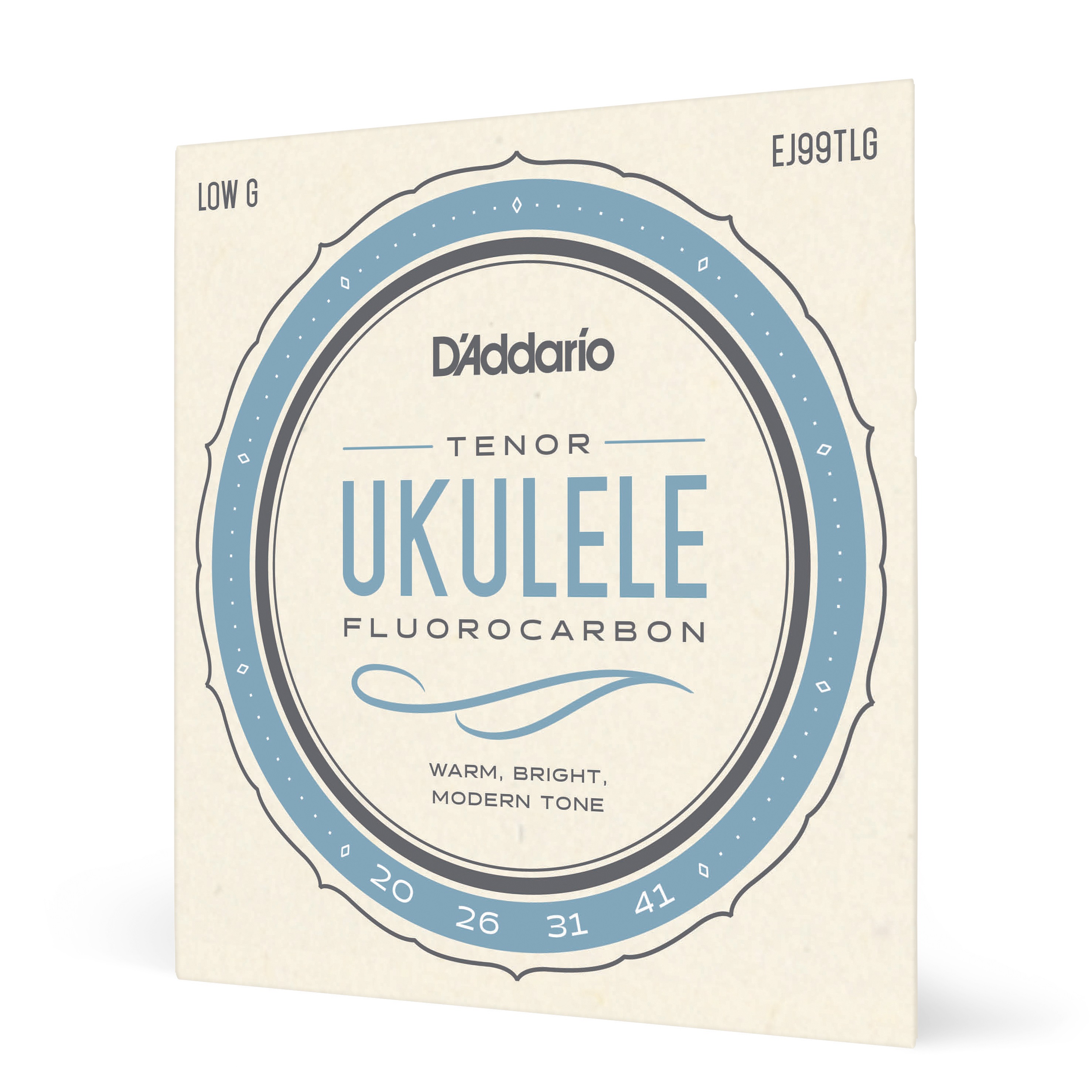 D'addario Ej99tlg Pro-arte Carbon Ukulele Tenor Low G - Cordes Ukelele - Variation 1