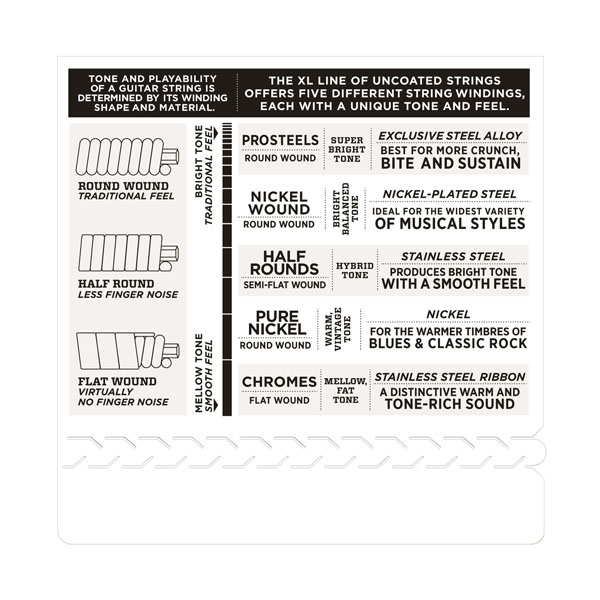 D'addario Jeu De 6 Cordes Exl115w Nickel Round Wound Medium 11-49 - Cordes Guitare Électrique - Variation 1