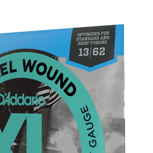 D'addario Jeu De 6 Cordes Exl158 Nickel Round Wound Baritone Light 13-62 - Cordes Guitare Électrique - Variation 1