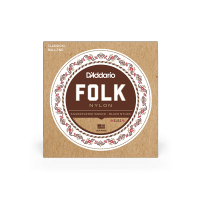 EJ32 Folk Nylon (6) Silver Plated Wrap - jeu de 6 cordes