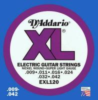 EXL120 Electric Super Light 09-42 - jeu de 6 cordes